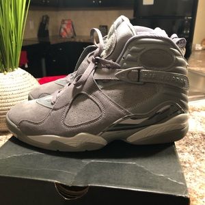 Air Jordan Cool Grey 8’s